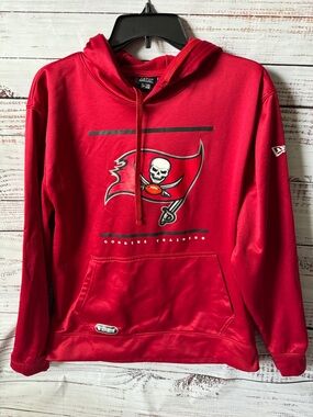 New Era Red NFL Team Apparel Hooded Sweatshirt